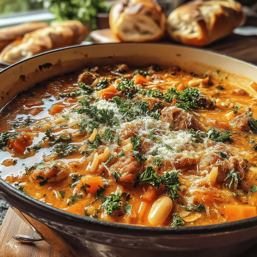 In the world of comfort food, few dishes can compete with a hearty bowl of soup. This Sizzling One-Pot Spicy Italian Sausage Soup is not only a delightful amalgamation of flavors but also an easy-to-make recipe that is perfect for busy weeknights or cozy weekends. Packed with spicy Italian sausage, colorful vegetables, and nutrient-rich greens, this dish is a feast for the senses and a great way to warm up on cooler days. In this article, we will explore the ingredients, preparation steps, nutritional benefits, and tips to make this soup a staple in your kitchen.
